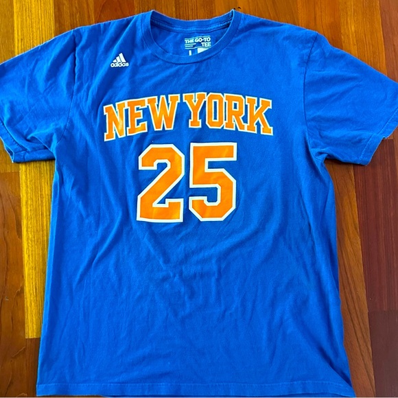 adidas Other - New York Knicks #25 T-shirt - Rose - blue short sleeved shirt